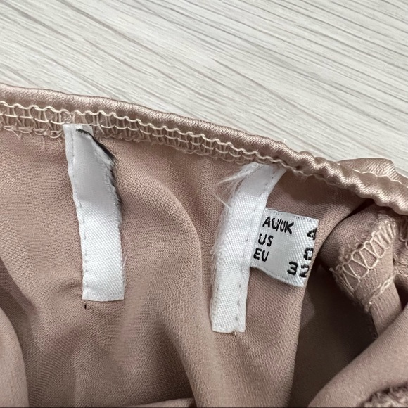 PRINCESS POLLY OLIVIA MIDI DRESS BEIGE - Picture 4 of 4